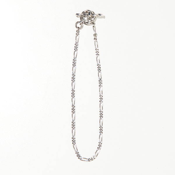 Radiall シルバー ツイストブレスレット RADIALL ラディアル ブレスレット FIGARO - T-BAR BRACELET