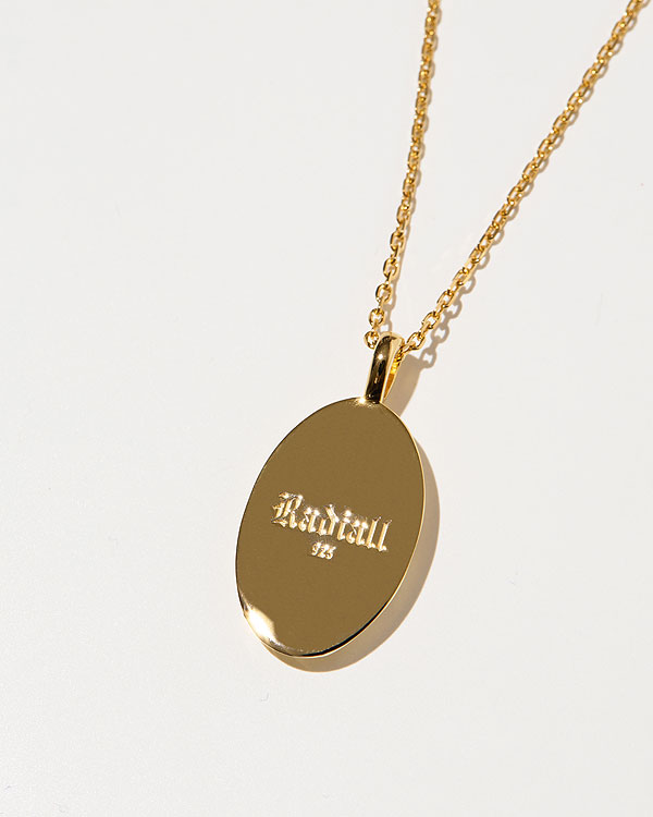 ラディアル ネックレス RADIALL CRADLE - OVAL CHAIN NECKLACE -GOLD