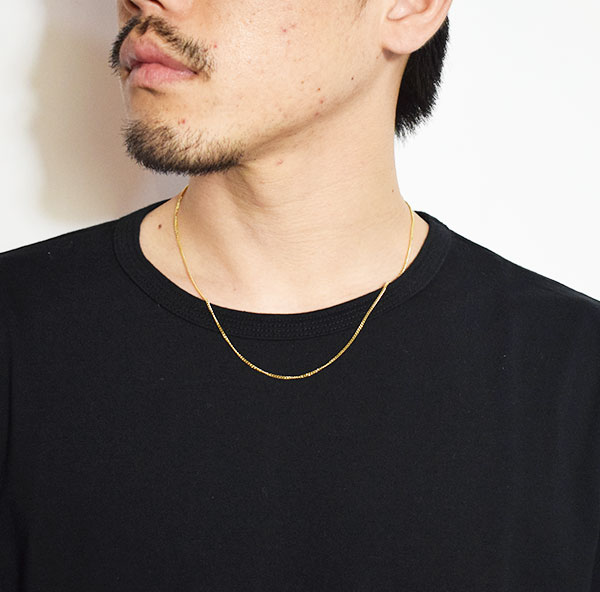 ラディアル ネックレス RADIALL CURB - T-BAR NECKLACE -GOLD PLATED