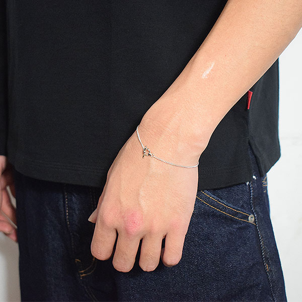 ラディアル ブレスレット RADIALL CURB - T-BAR BRACELET -SILVER