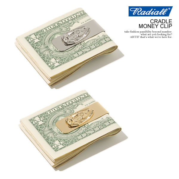 RADIALL（ラディアル） マネークリップ RADIALL CRADLE - MONEY CLIP