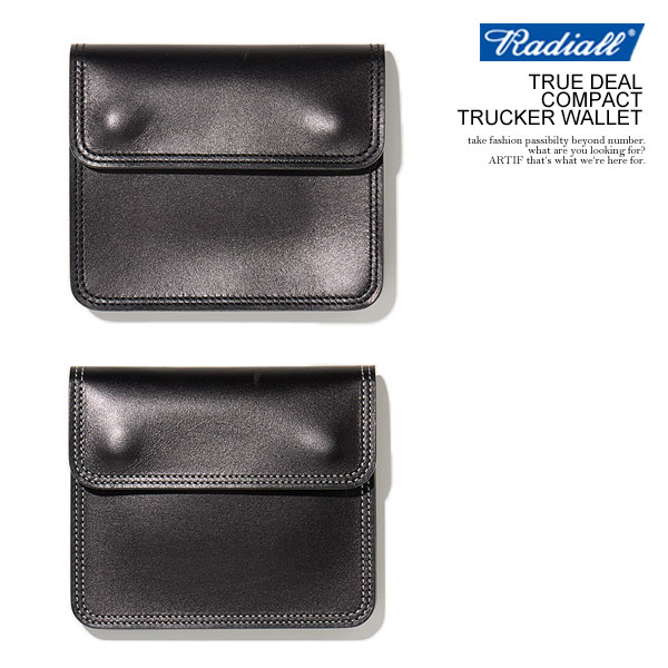 ラディアル 財布 RADIALL TRUE DEAL - COMPACT TRUCKER WALLET radiall