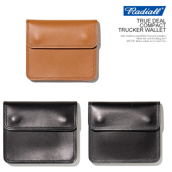 ラディアル 財布 RADIALL TRUE DEAL - COMPACT TRUCKER WALLET radiall