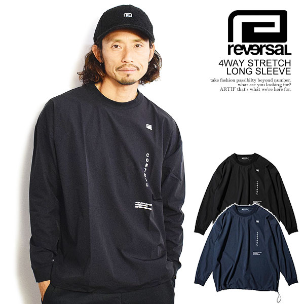 リバーサル reversal 4WAY STRETCH LONG SLEEVE メンズ T