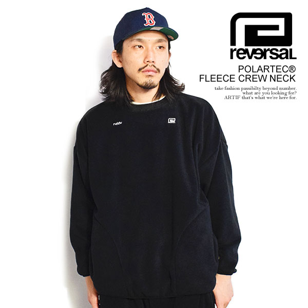 リバーサル トレーナー reversal POLARTEC? FLEECE CREW NECK メンズ