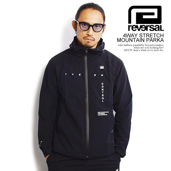 リバーサル ジャケット reversal 4WAY STRETCH MOUNTAIN PARKA メンズ