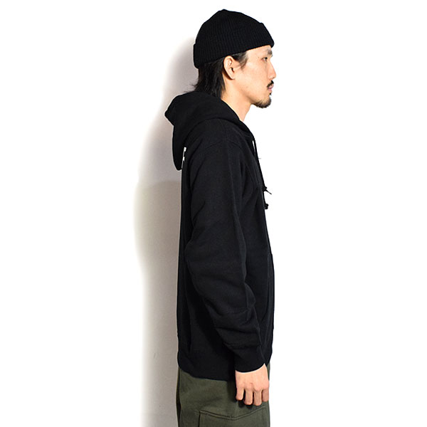 reversal リバーサル パーカー OMR ZIP SWEAT HOODIE -BLACK
