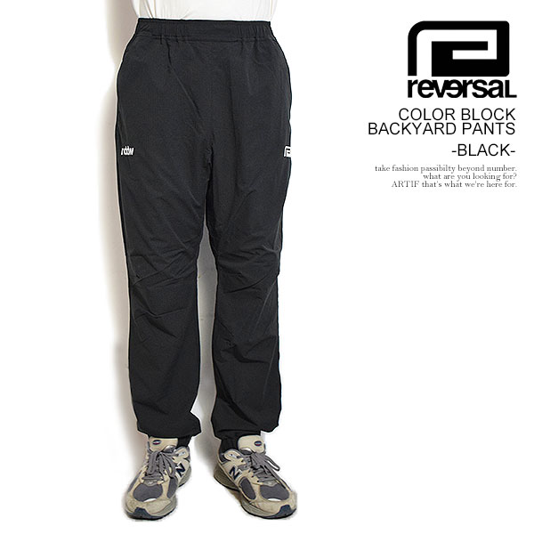 reversal（リバーサル） パンツ reversal COLOR BLOCK BACKYARD PANTS