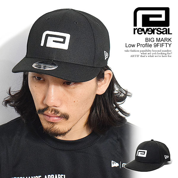 リバーサル キャップ reversal BIG MARK Low Profile 9FIFTY メンズ