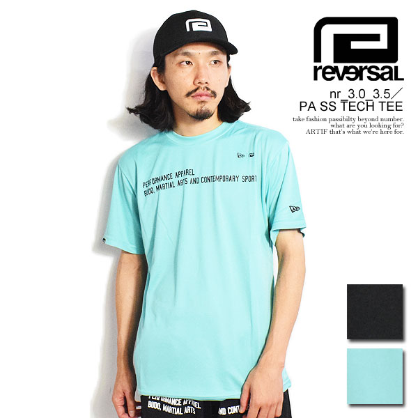 リバーサル Tシャツ reversal nr_3.0_3.5／PA SS TECH TEE メンズ 半袖