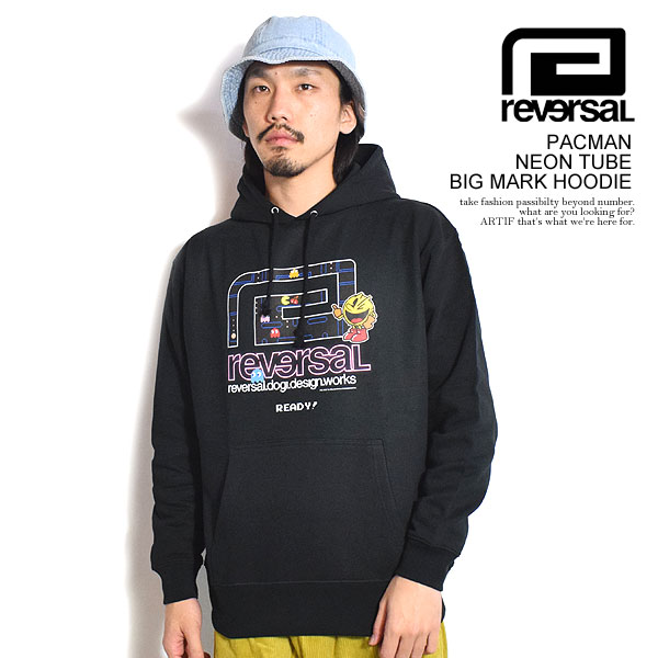 reversal（リバーサル） SALE セール パーカー × PAC-MAN PACMAN NEON