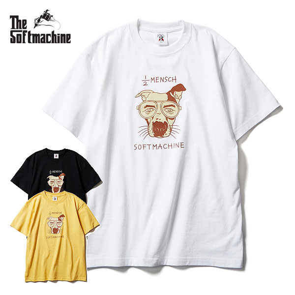 SALE セール SOFTMACHINE ソフトマシーン Tシャツ HALF HUMAN-T メンズ