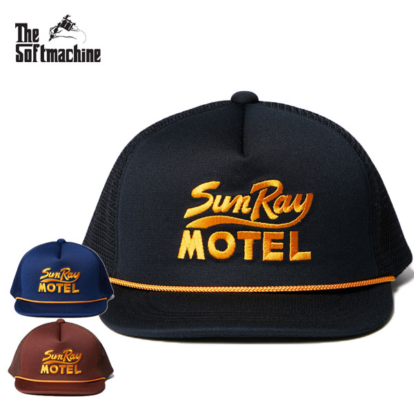 SALE セール SOFTMACHINE ソフトマシーン キャップ MOTEL CAP メンズ メッシュキャップ