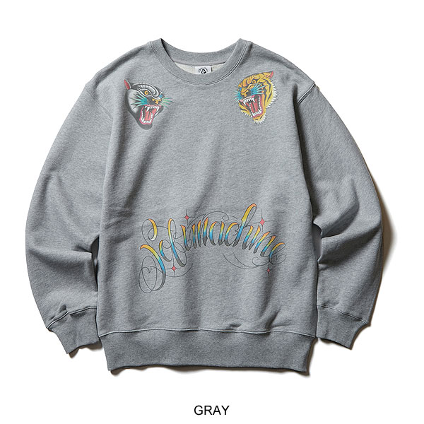 SOFTMACHINE ソフトマシーン スウェット HOWLING SWEAT CREW NECK