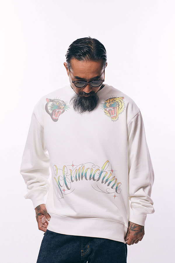 SOFTMACHINE ソフトマシーン スウェット HOWLING SWEAT CREW NECK SWEAT メンズ おしゃれ