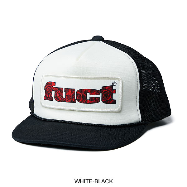 SOFTMACHINE×FUCT ソフトマシーン ROSE FILL FUCT OG LOGO CAP メンズ