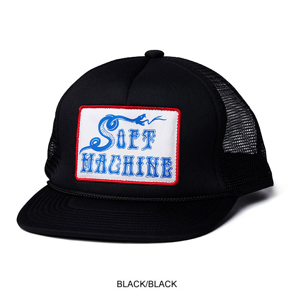 ソフトマシーン キャップ SOFTMACHINE SNAKE LOGO CAP(MESH CAP