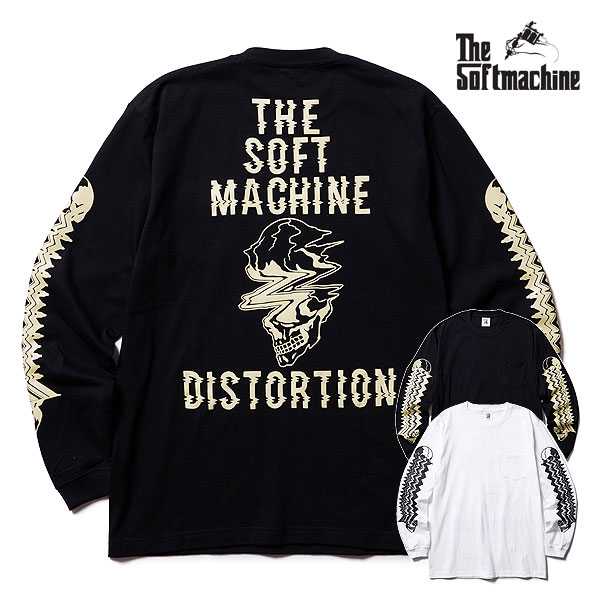 ソフトマシーン Tシャツ SOFTMACHINE DISTORTION L/S(L/S T-SHIRTS