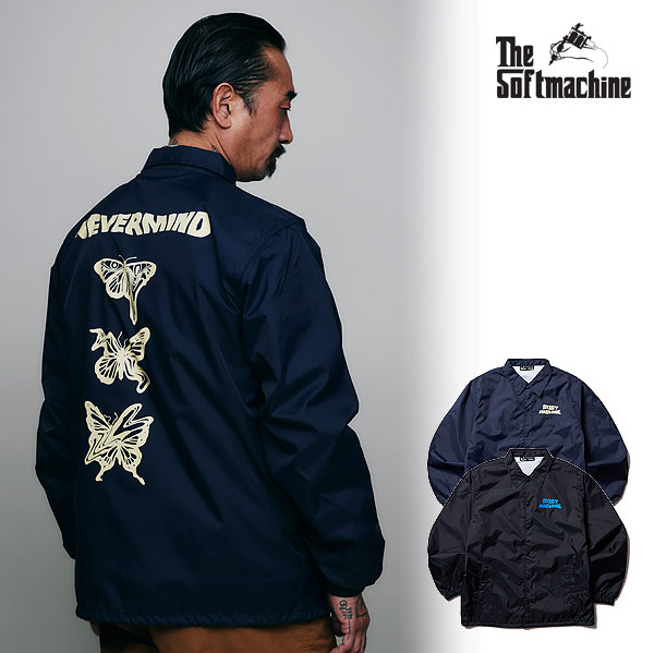 ソフトマシーン SOFTMACHINE NEVERMIND JK(COACH JACKET) メンズ ジャケット