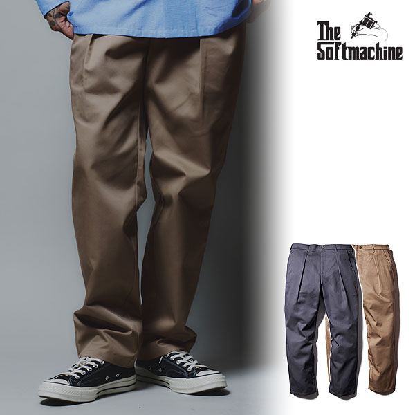 ソフトマシーン パンツ SOFTMACHINE EDWARD PANTS(WORK PANTS) メンズ