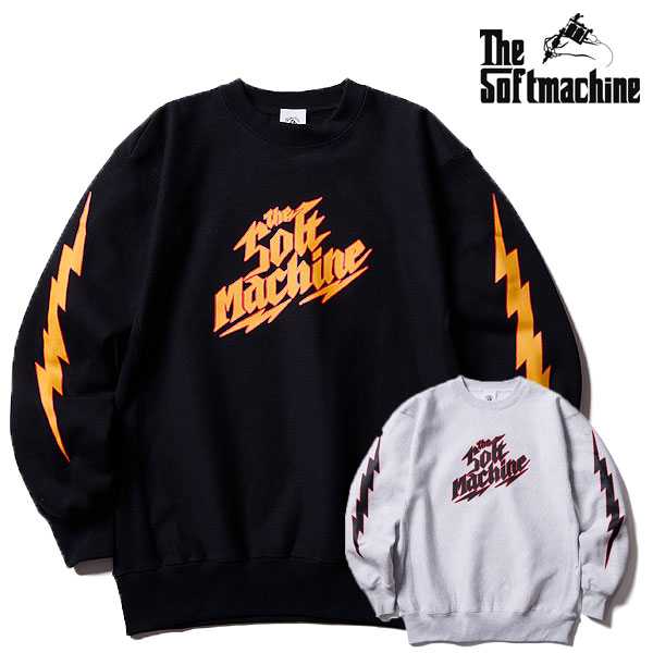 2025 秋冬 先行予約 10月〜11月入荷予定 SOFTMACHINE ソフトマシーン FLASH SWEAT メンズ スウェット キャンセル不可 atftps Softmachine（ソフトマシーン） 2025 秋冬 先行予約 10月〜11月入荷