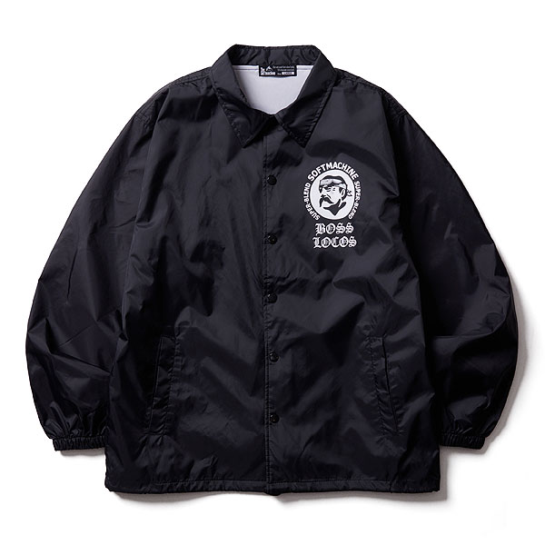 【美品】The Softmachine ブラックアウトドアジャケット XL Softmachine（ソフトマシーン） 2025 夏 先行予約 8月〜9月入荷予定