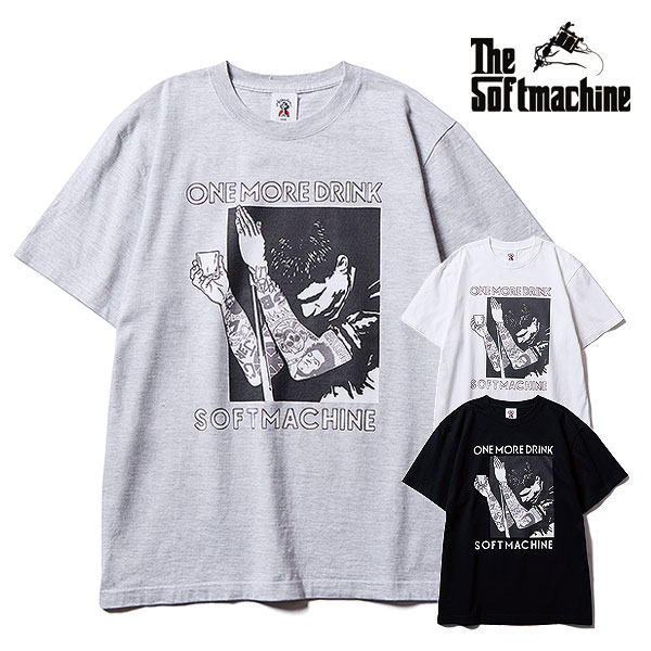 SOFTMACHINE ソフトマシーンDARKEN Tシャツ M ブラック Softmachine（ソフトマシーン） Tシャツ SOFTMACHINE MIDNIGHT-T (T