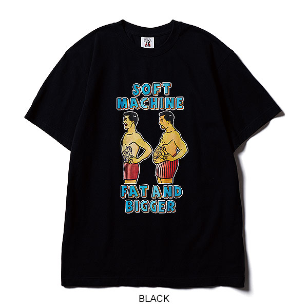 SOFTMACHINE Tシャツ　XL BLACK Softmachine（ソフトマシーン） Tシャツ SOFTMACHINE FAT AND BIGGER-T
