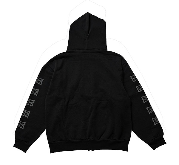 サーフスケートキャンプ パーカー SSC LOGO ZIP HOODIE メンズ ジップ