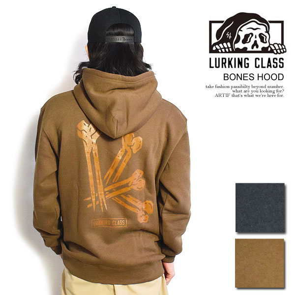 SALE セール ラーキングクラス パーカー LURKING CLASS BONES HOOD