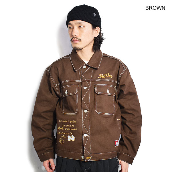 BEN DAVIS コットンダックトラッカージャケット　XL t-24380001_10.jpg