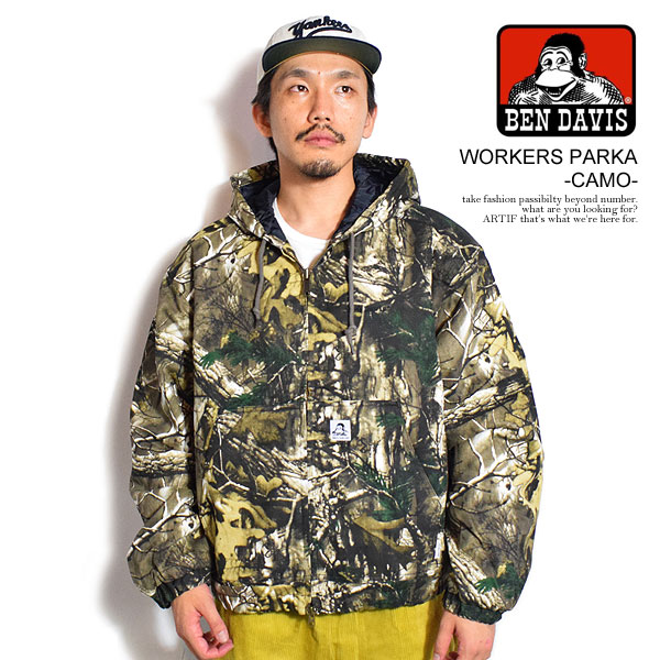 BEN DAVIS/WHITE LABEL ベンデイビス ジャケット DAVIS WORKERS PARKA