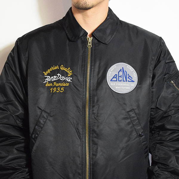 BEN DAVIS/WHITE LABEL ベンデイビス ジャケット DAVIS SOUVENIR EMB