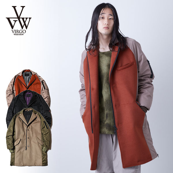 SALE セール VIRGO ヴァルゴ コート SPECIAL MILSPEC CHESTER COAT メンズ チェスターコート