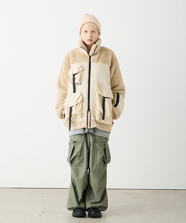 virgo ヴァルゴ　ノーカラージャケット　ベージュ VIRGOwearworks（ヴァルゴウェアワークス） SALE セール ヴァルゴ