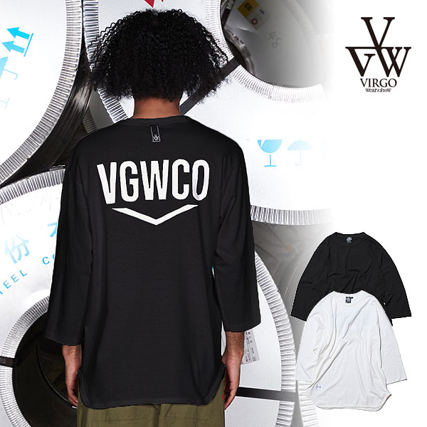 ヴァルゴウェアワークス Tシャツ VIRGOwearworks VGW & Co 3/4