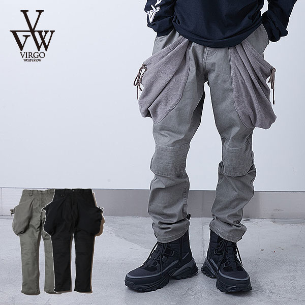 出色 美品 VIRGO 2023ss Fatty cargo pants 2 TAN - 通販 - yoroidojo.com