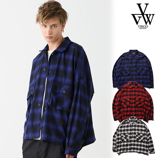 新品未使用VIRGOwearworksヴァルゴウェアーワークス　シャツ　XL VIRGOwearworks ヴァルゴウェアワークス Athletic tops