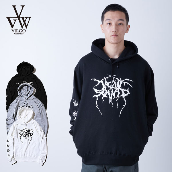 SALE セール VIRGO ヴァルゴ パーカー METALS BIG HOODIE メンズ ビッグシルエット