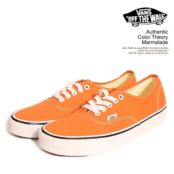 VANS（ヴァンズ） スニーカー VANS Authentic Color Theory Marmalade