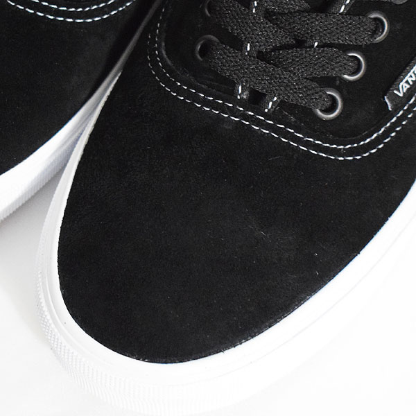 VANS】AUTHENTIC PIG SUEDE [BLACK/BLACK]【シューズ