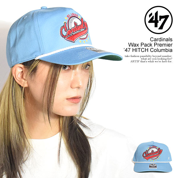 47（フォーティーセブン） キャップ '47 Cardinals Wax Pack Premier