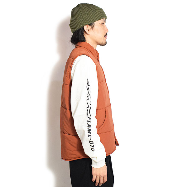 WEIRDO（ウィアード） ベスト WEIRDO FLAME - RACING VEST -RED