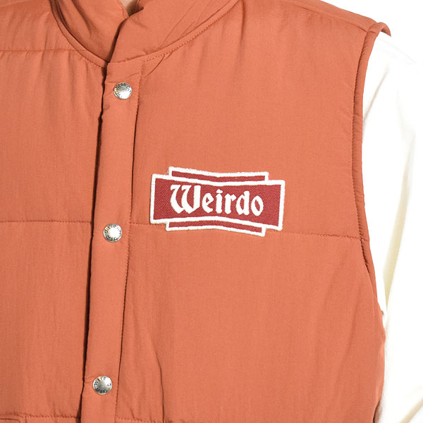 WEIRDO（ウィアード） ベスト WEIRDO FLAME - RACING VEST -RED