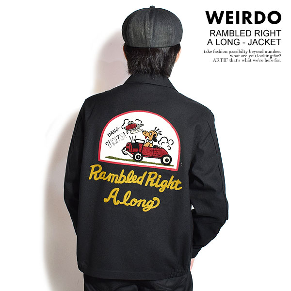 WEIRDO（ウィアード） ジャケット WEIRDO RAMBLED RIGHT A LONG