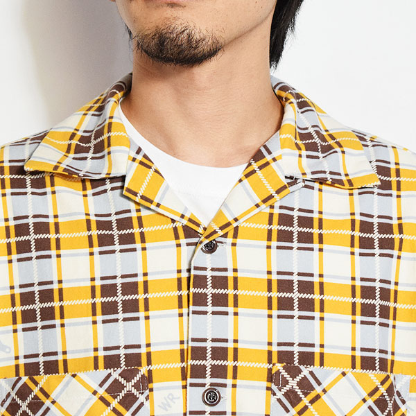 WEIRDO（ウィアード） シャツ WEIRDO WIND UP - L/S CHECK SHIRTS