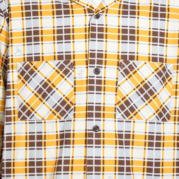 WEIRDO（ウィアード） シャツ WEIRDO WIND UP - L/S CHECK SHIRTS