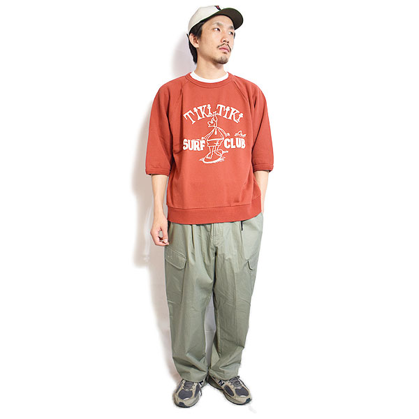 ウィアード スウェット WEIRDO TIKITIKI SURF CLUB - S/S SWEAT -ORANGE- メンズ 半袖 スウェットTシャツ  アメカジ 送料無料 : wrd-24-ss-15o : ARTIF - 通販 - Yahoo!ショッピング