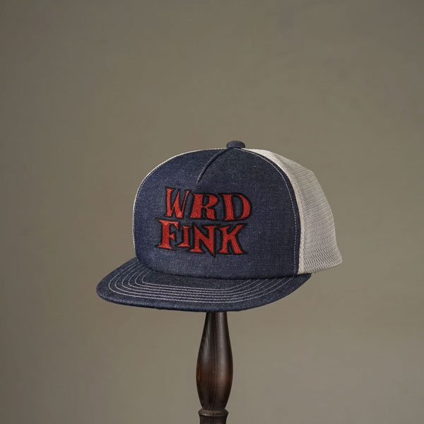 WEIRDO（ウィアード） キャップ WEIRDO WRD FINK - DENIM TRUCKER CAP