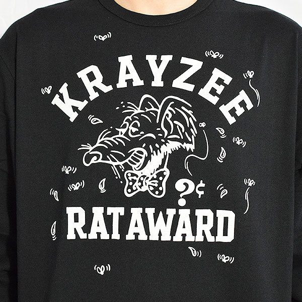 WEIRDO（ウィアード） Tシャツ WEIRDO WRD FINK - L/S T-SHIRTS -BLACK
